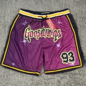 NWT Headgear Classics Men's 3XL - Carly Beth Goosebumps 1993 - Basketball Shorts